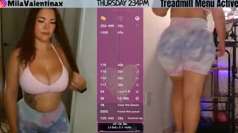 Snapshot of milavalentinax chatting on June 2026 06:34:01 PM Mila Valentina online show from June 2026 06:34:01 PM