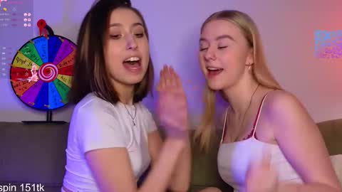 MilaBlack and  StacyBlonde Today unboxing Lovens OMG online show from February 2026 07:14:02 PM