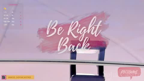 Snapshot of miss_sofiaa_ chatting on January 2025 11:55:01 AM Sofia Castro online show from January 2025 11:55:01 AM