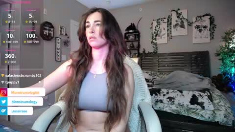 Snapshot of monstrumologist chatting on December 2024 12:38:01 AM Lydia Mooney online show from December 2024 12:38:01 AM