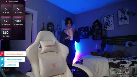 Snapshot of monstrumologist chatting on December 2024 12:22:02 AM Lydia Mooney online show from December 2024 12:22:02 AM