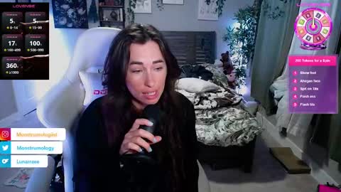 Snapshot of monstrumologist chatting on February 2025 03:01:01 AM Lydia Mooney online show from February 2025 03:01:01 AM