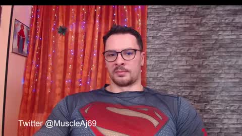 Snapshot of muscleaj69 chatting on January 2025 04:48:02 PM AJ online show from January 2025 04:48:02 PM