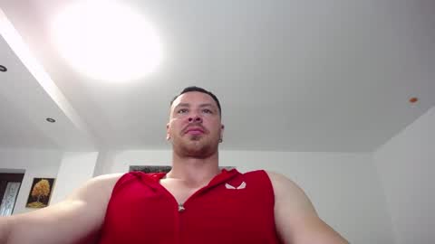 Snapshot of muscleaj69 chatting on May 2026 02:47:01 PM AJ online show from May 2026 02:47:01 PM