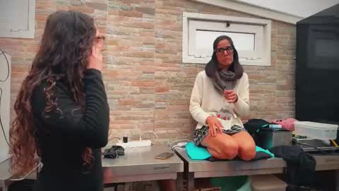 Snapshot of naughtyluxe chatting on February 2026 10:19:01 AM ANDREA STEPH MIKE online show from February 2026 10:19:01 AM