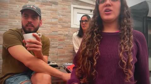 Snapshot of naughtyluxe chatting on March 2026 09:49:02 AM ANDREA STEPH MIKE online show from March 2026 09:49:02 AM