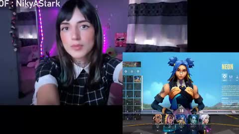 Snapshot of nikyastark chatting on April 2026 01:52:02 PM Niky A Stark online show from April 2026 01:52:02 PM