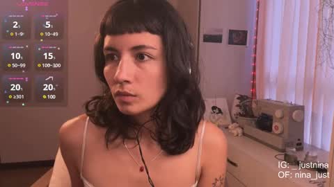 Nina.  online show from March 2025 09:14:02 PM