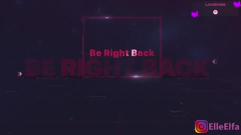 ElfaElle Im online .Wednesday Thursday Friday Saturday Sunday from 10pm to 2am  GMT3 online show from April 2026 02:49:01 PM