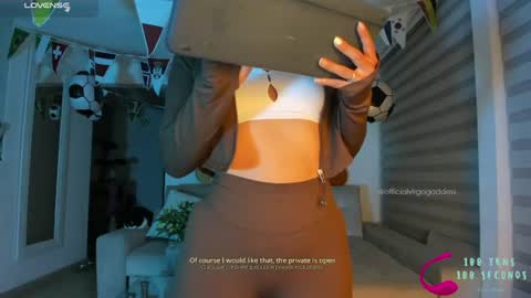 Snapshot of officialvirgogoddess chatting on June 2026 02:44:01 AM Help me reach 50 thumbs up online show from June 2026 02:44:01 AM