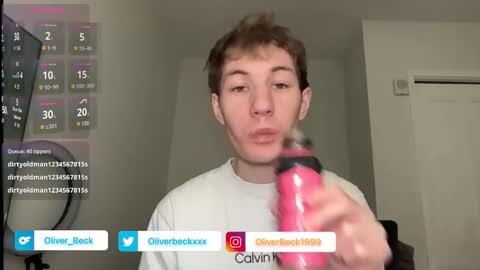 Oliver Beck online show from February 2026 07:40:01 PM