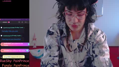 Snapshot of pain_prince chatting on February 2025 02:01:01 PM Pain Prince online show from February 2025 02:01:01 PM