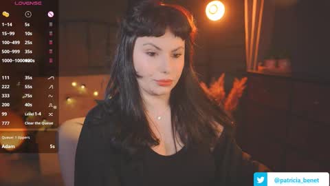 Patricia online show from September 2025 10:00:01 PM