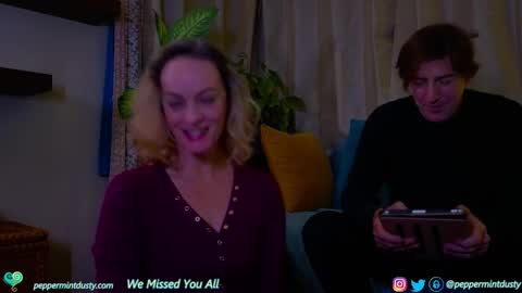 Peppermint and Dusty  online show from February 2025 04:34:01 AM