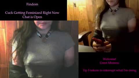 Snapshot of princessmariahswitch chatting on November 2025 10:14:01 AM Cuckold Cravings online show from November 2025 10:14:01 AM