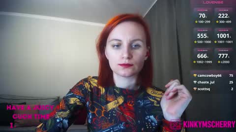 Cherry  Miss Cherry online show from March 2025 06:55:01 PM