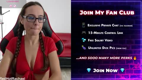 Red Hot Rachael online show from October 2025 09:42:02 PM