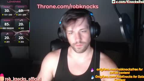 Snapshot of robknocks chatting on June 2026 09:59:02 PM Rob Knocks online show from June 2026 09:59:02 PM