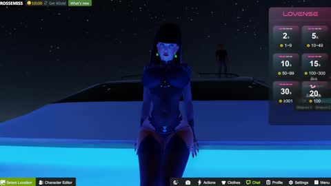 Roxana online show from January 2025 10:06:01 PM