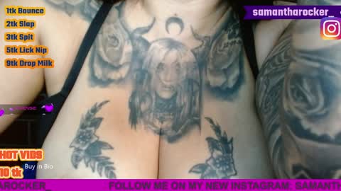 Samantha Red online show from March 2026 01:22:02 PM