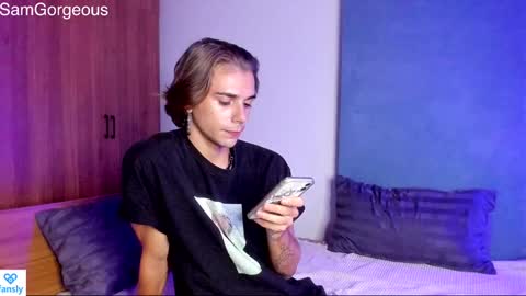 Snapshot of samgorgeous chatting on December 2024 10:13:02 AM Fansly - Top4fans online show from December 2024 10:13:02 AM