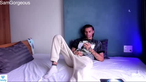 Snapshot of samgorgeous chatting on December 2024 07:13:02 AM Fansly - Top4fans online show from December 2024 07:13:02 AM