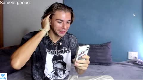 Snapshot of samgorgeous chatting on December 2024 04:38:02 PM Fansly - Top4fans online show from December 2024 04:38:02 PM