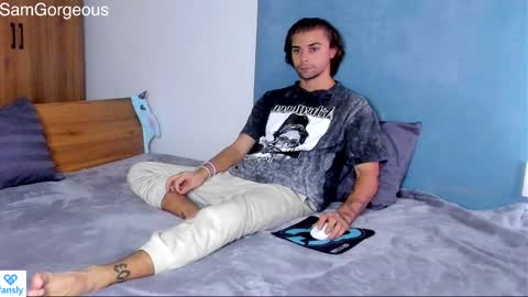 Snapshot of samgorgeous chatting on December 2024 02:02:02 PM Fansly - Top4fans online show from December 2024 02:02:02 PM