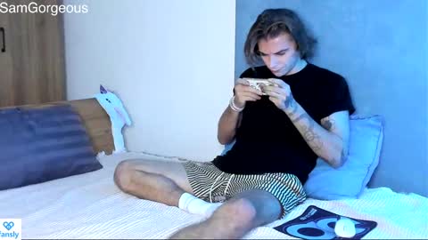 Snapshot of samgorgeous chatting on December 2024 10:45:01 AM Fansly - Top4fans online show from December 2024 10:45:01 AM