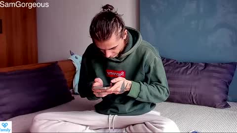 Snapshot of samgorgeous chatting on January 2025 07:11:02 AM Fansly - Top4fans online show from January 2025 07:11:02 AM