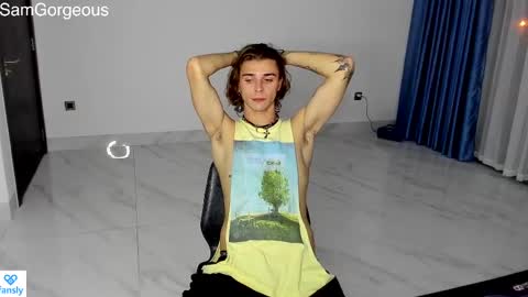 Snapshot of samgorgeous chatting on February 2025 11:17:02 AM Fansly - Top4fans online show from February 2025 11:17:02 AM