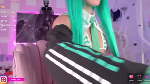 Snapshot of sammyblaer chatting on October 2025 08:32:01 PM Samantha online show from October 2025 08:32:01 PM