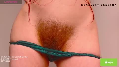 SCARLETT ELECTRA  -  online show from March 2025 04:21:01 PM