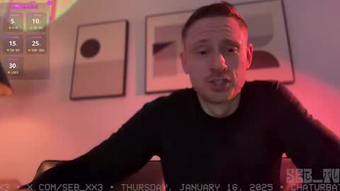 Sebastian online show from January 2025 01:47:01 AM