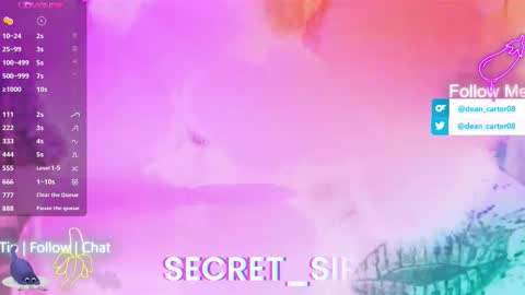 Dean Carter online show from December 2025 10:50:01 PM