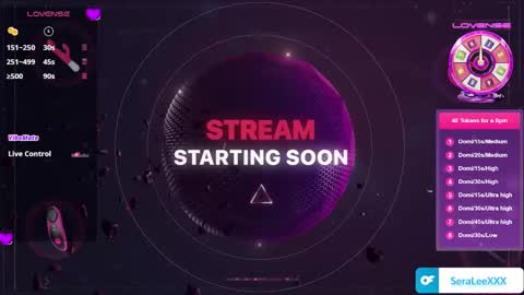 SeraLeeXXX online show from October 2025 03:53:01 PM