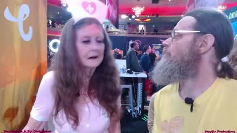 Sexy Sandra    and Sir Christopher online show from January 2025 11:22:02 PM