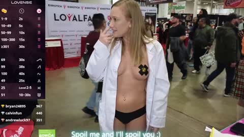 Snapshot of sexyscienceteacher90 chatting on December 2024 01:14:01 AM Miss Jasmine Baker - eXXXotica DC December 6th - 8th online show from December 2024 01:14:01 AM