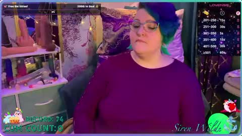 Snapshot of sirenwilde chatting on May 2026 02:49:02 AM Siren Wilde online show from May 2026 02:49:02 AM