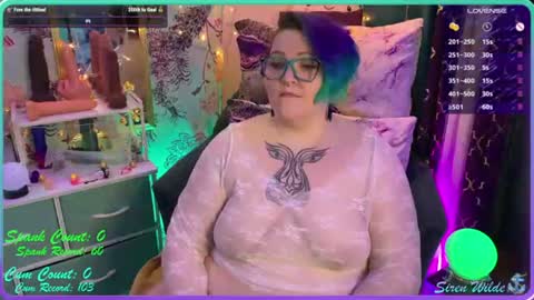 Snapshot of sirenwilde chatting on June 2026 04:13:02 AM Siren Wilde online show from June 2026 04:13:02 AM