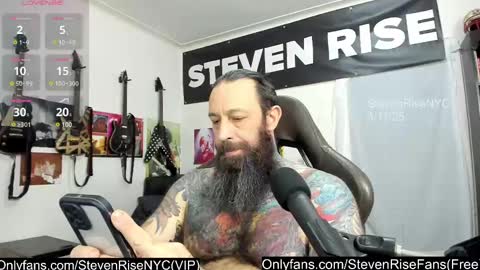 StevenRiseNYC online show from March 2025 01:12:01 PM