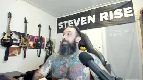 StevenRiseNYC online show from October 2025 12:57:02 PM