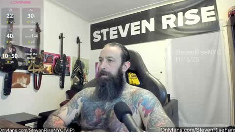 StevenRiseNYC online show from November 2025 02:24:02 PM