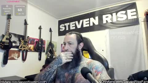 StevenRiseNYC online show from November 2025 01:28:01 PM