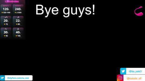 su_ssie online show from January 2025 03:03:02 AM