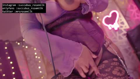 Succubus RoseMilk online show from February 2025 02:47:02 AM