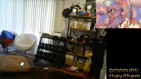 Snapshot of sunshinestreak chatting on April 2026 06:42:01 PM im not actually a man my pronouns are theythem online show from April 2026 06:42:01 PM