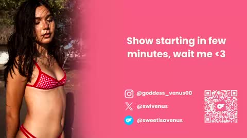 Venus online show from July 2026 02:01:01 PM