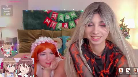 Snapshot of sweetysgirls chatting on January 2026 08:39:02 AM Mia and Evelyn online show from January 2026 08:39:02 AM