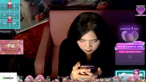 Snapshot of tashakai chatting on February 2026 12:34:02 PM TashaKai online show from February 2026 12:34:02 PM